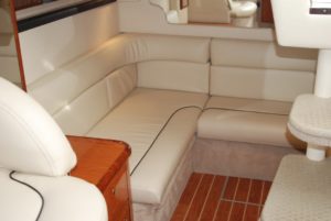 Sofa Bed of Yacht of Bay Experiences Yacht Charter