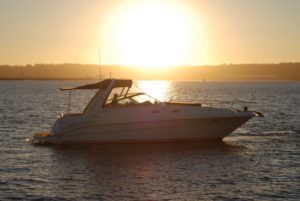 Bay Experiences Private Yacht Charter in San Diego Bay Sunset
